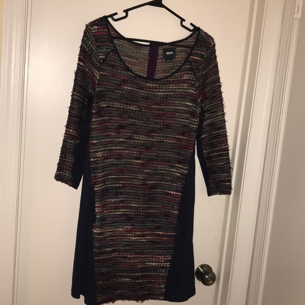 Tweed Anthropologie dress
